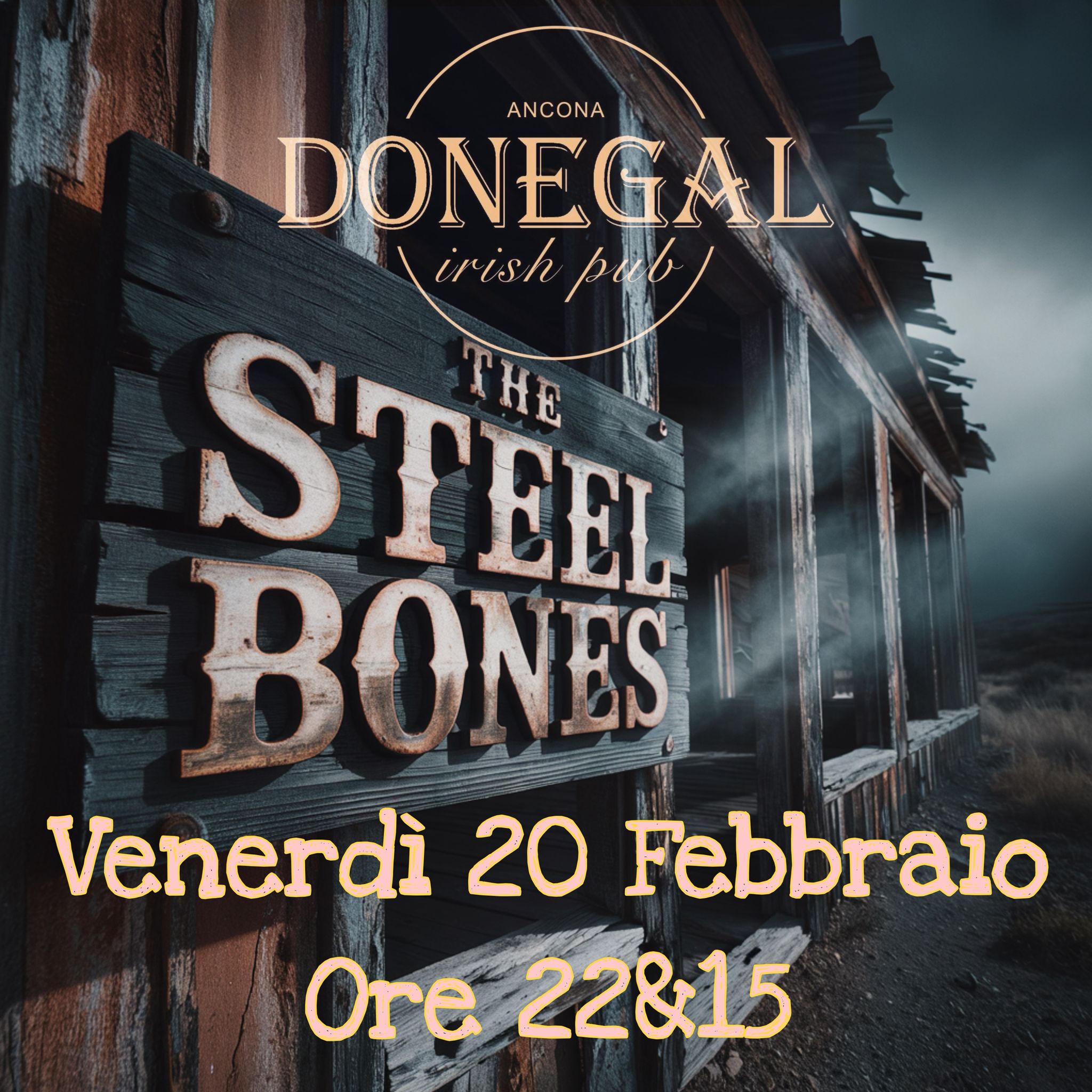 The Steel Bones Live@ Donegal Irish Pub