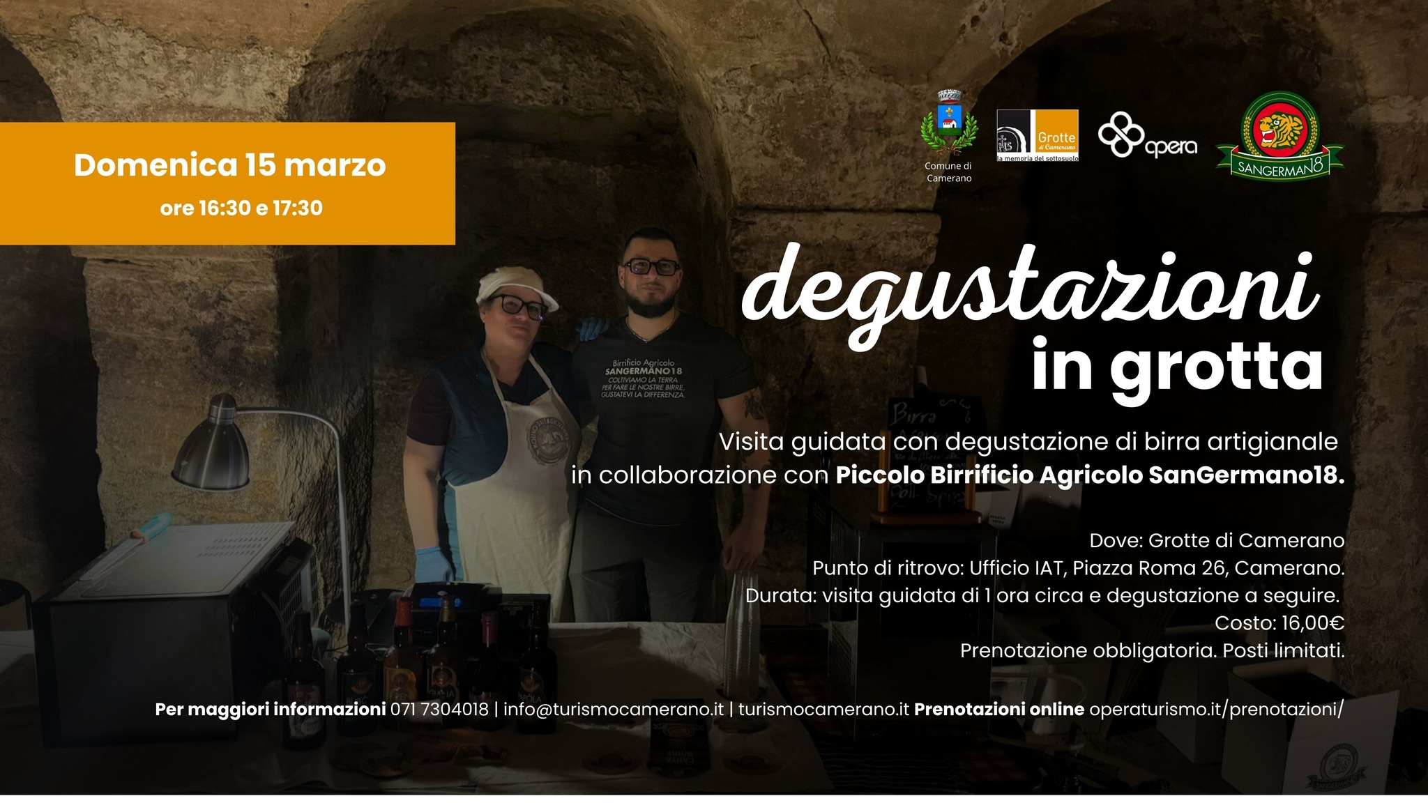 A tutta birra - Degustazioni in grotta