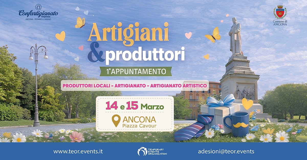 Artigiani e Produttori - Mercatino del centro Ancona