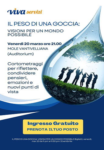 Conferenza Il peso di una goccia