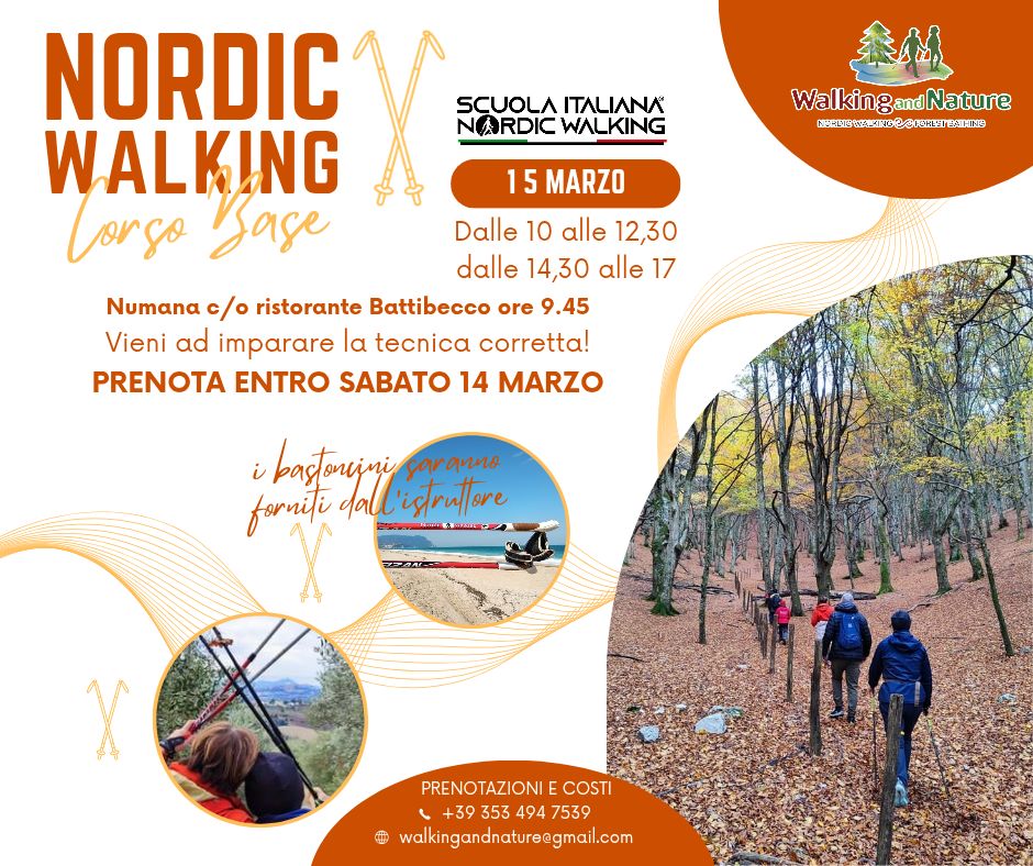 Corso di Nordic Walking (base)