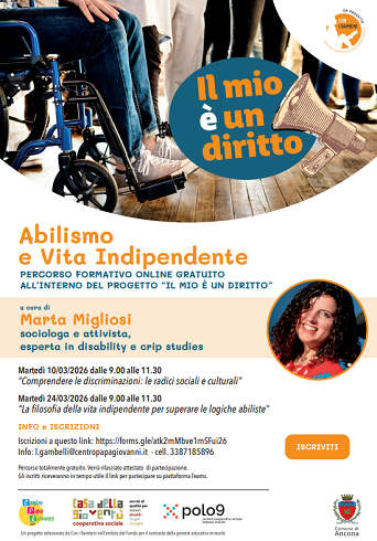 Corso Online Abilismo e Vita indipendente