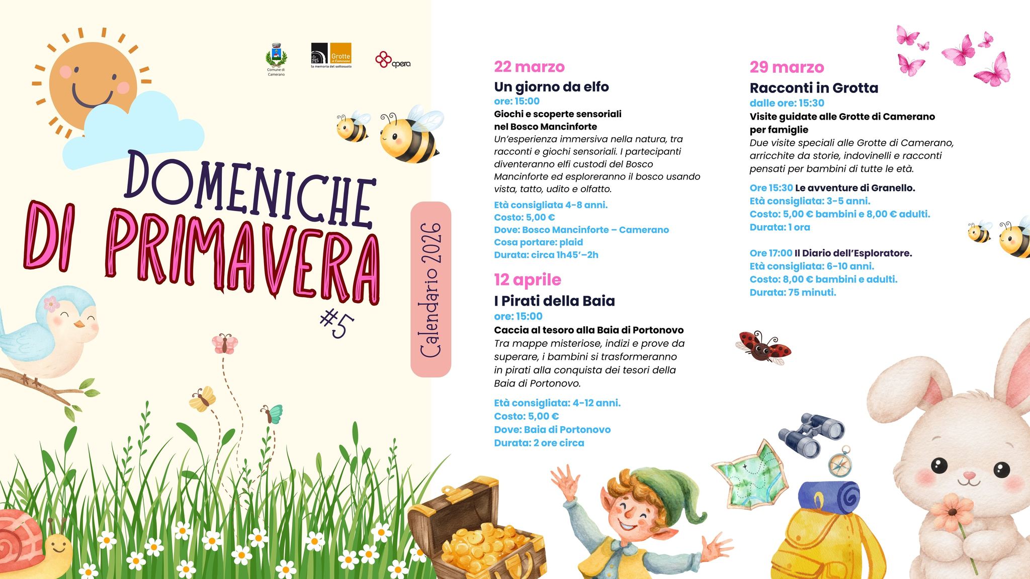 Domeniche di primavera 2026