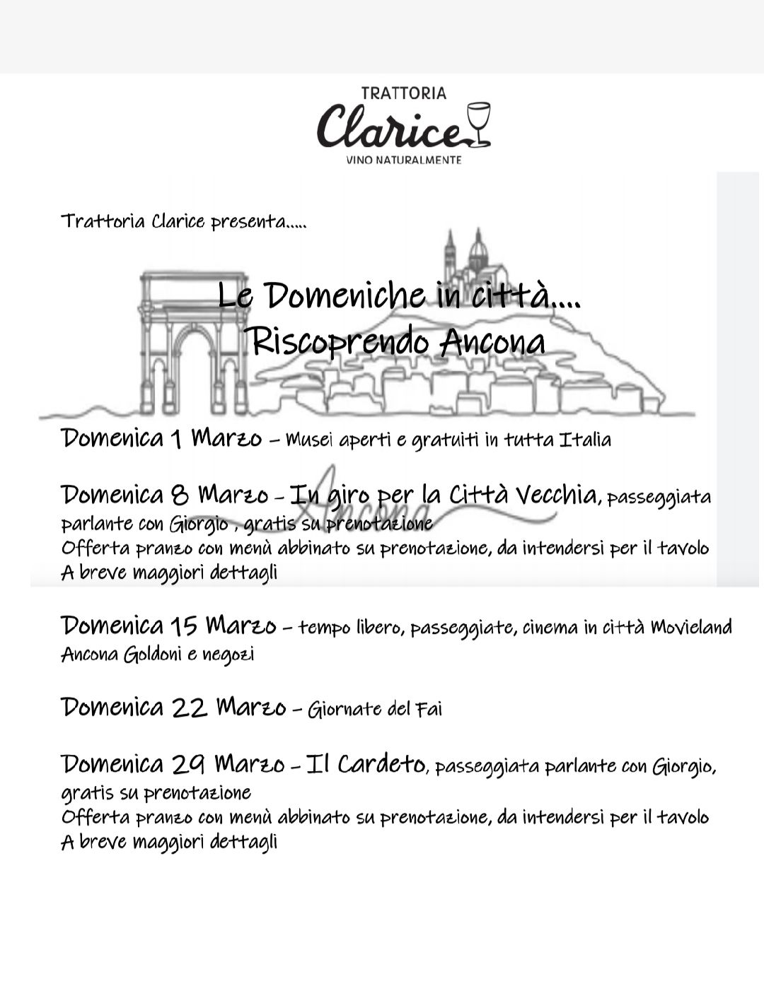 Domeniche in città.... riscoprendo Ancona