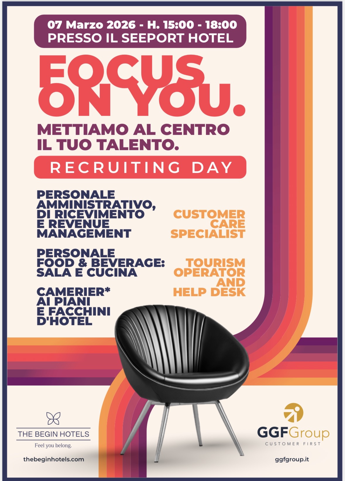 Focus on you. L’Open Day
