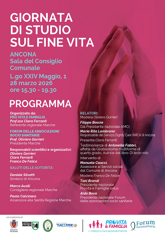 Giornata di studio sul fine vita