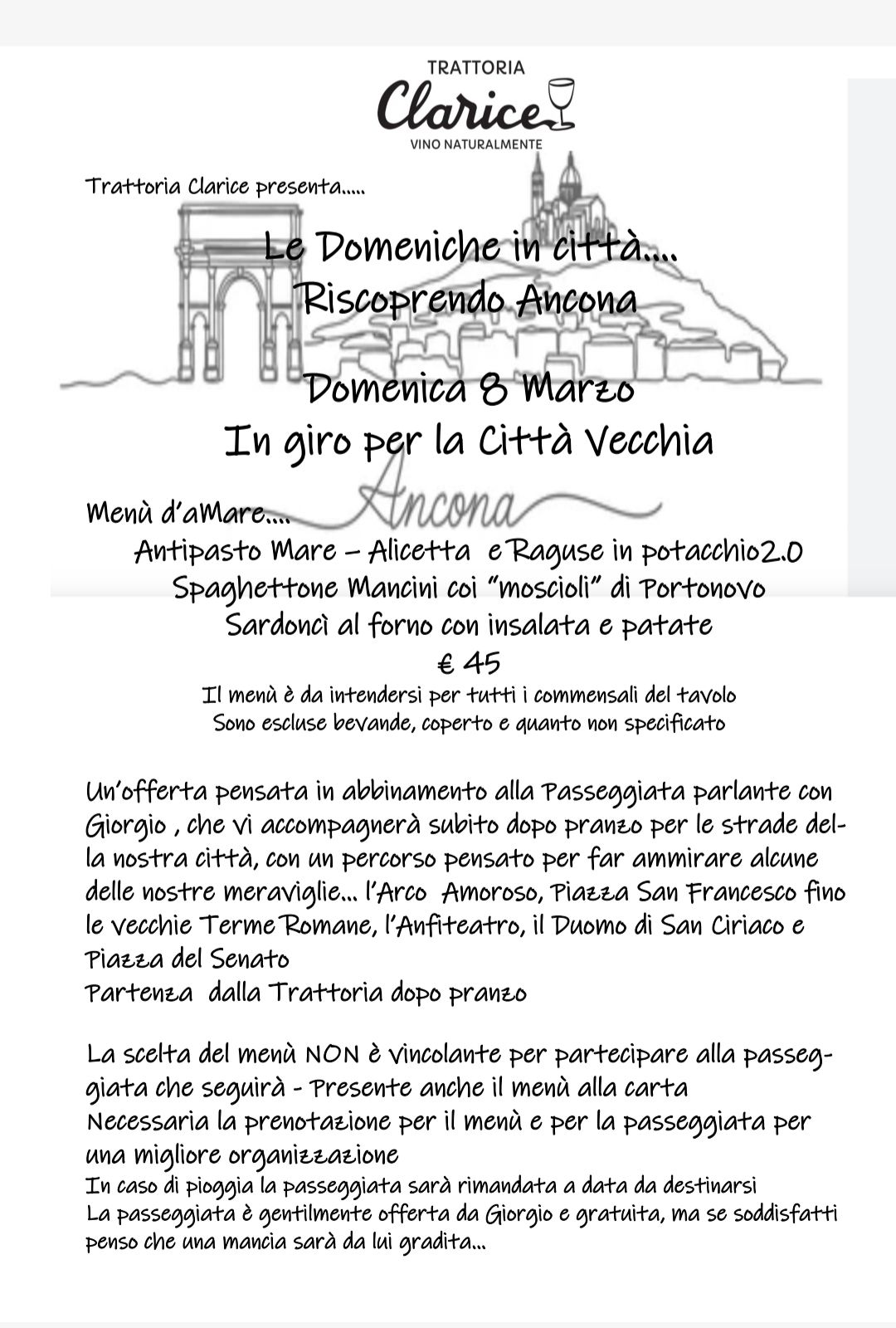In giro per la città vecchia