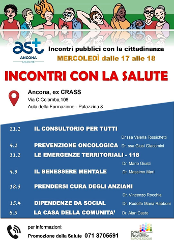 Incontri con la salute AST Ancona
