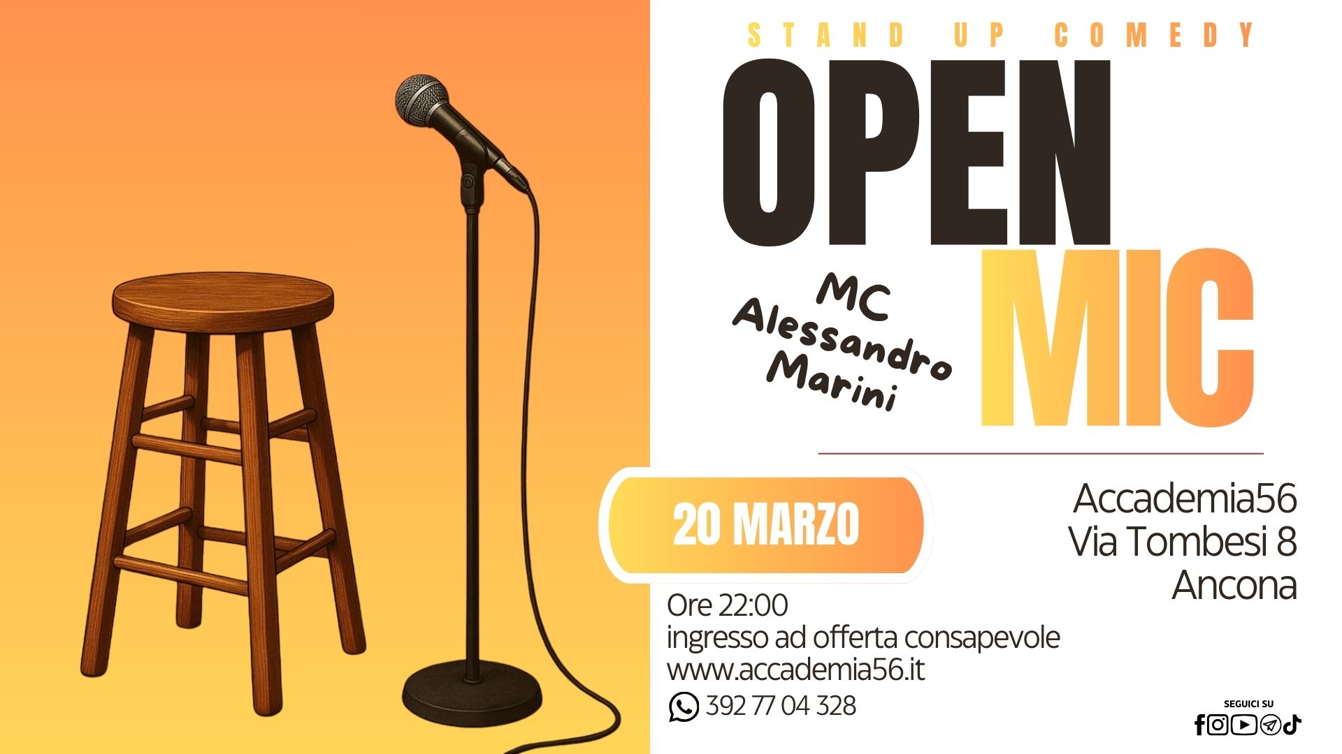 Open Mic: Stand Up Comedy