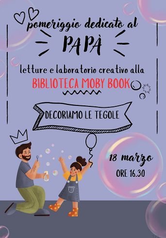 Pomeriggio dedicato al Papà in Biblioteca