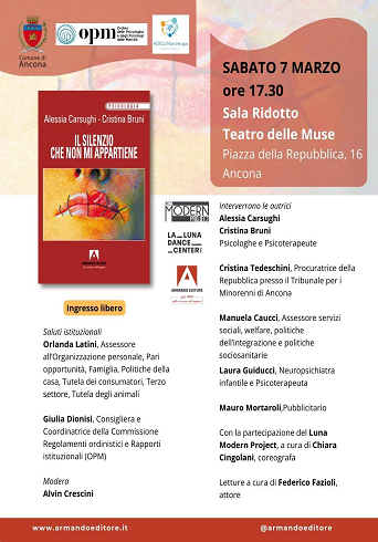 Presentazione libro Il silenzio che non mi appartiene