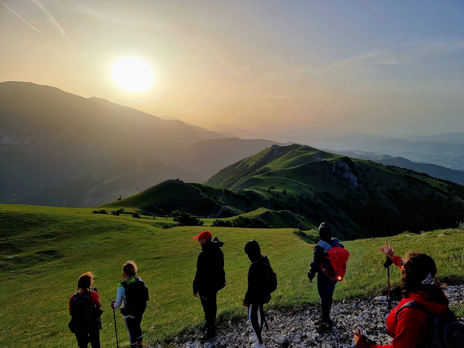 Tramonto: Stregati dalla Strega - Camminando sulle Creste
