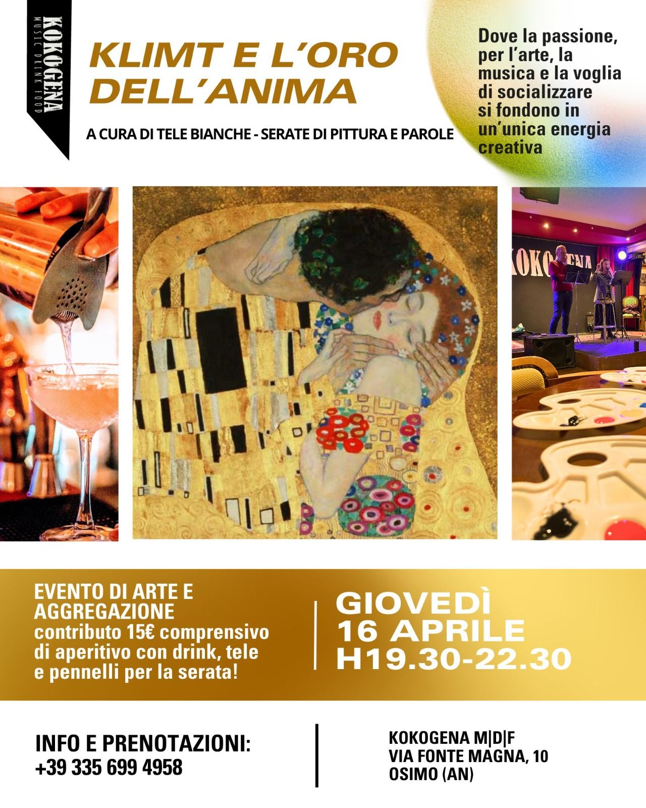Aperitivo con l'arte- Klimt