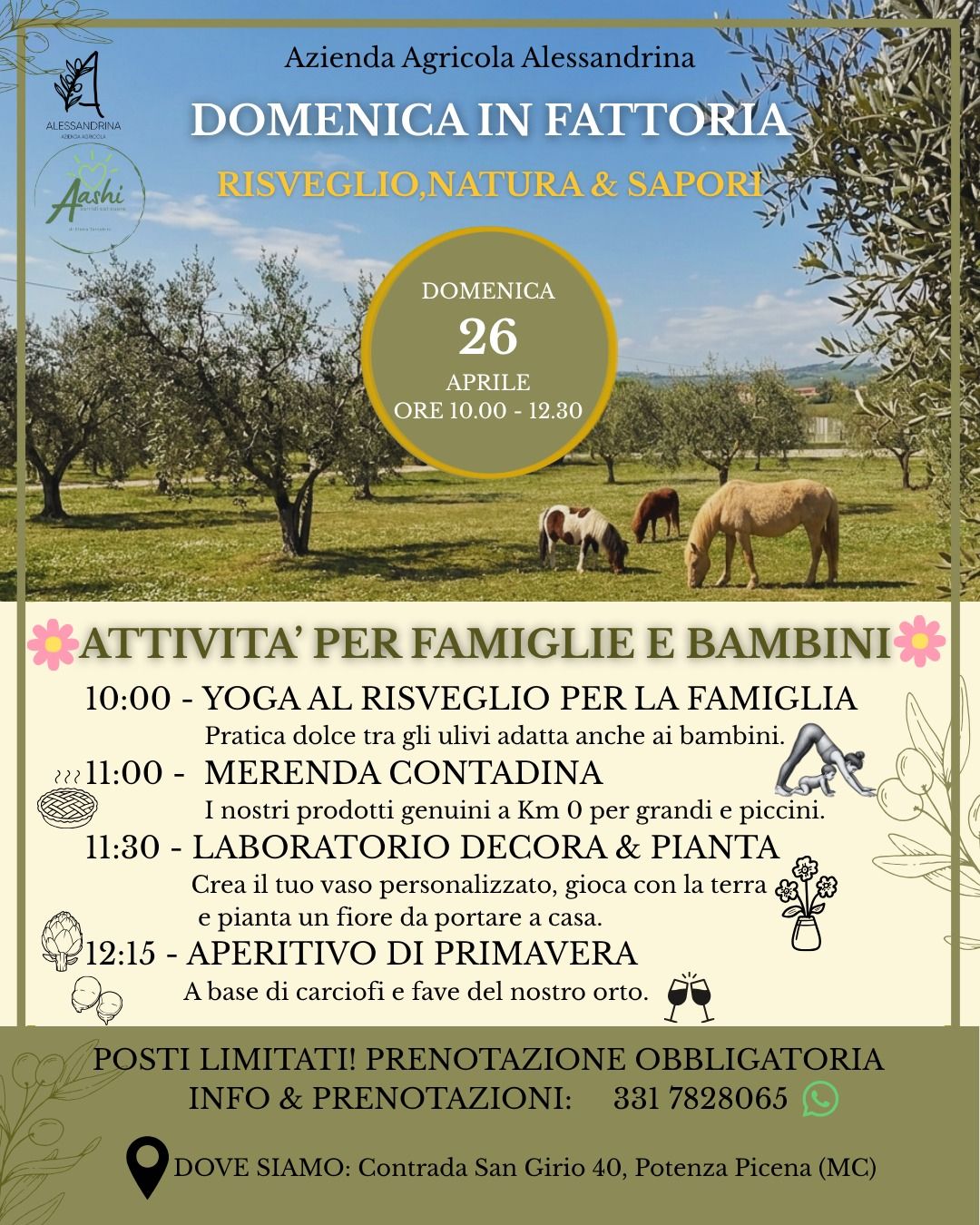 Domenica in fattoria~ risveglio, natura & sapori