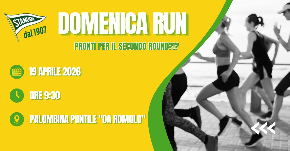 🏃🏻‍♀️DOMENICA RUN🏃🏻‍♀️