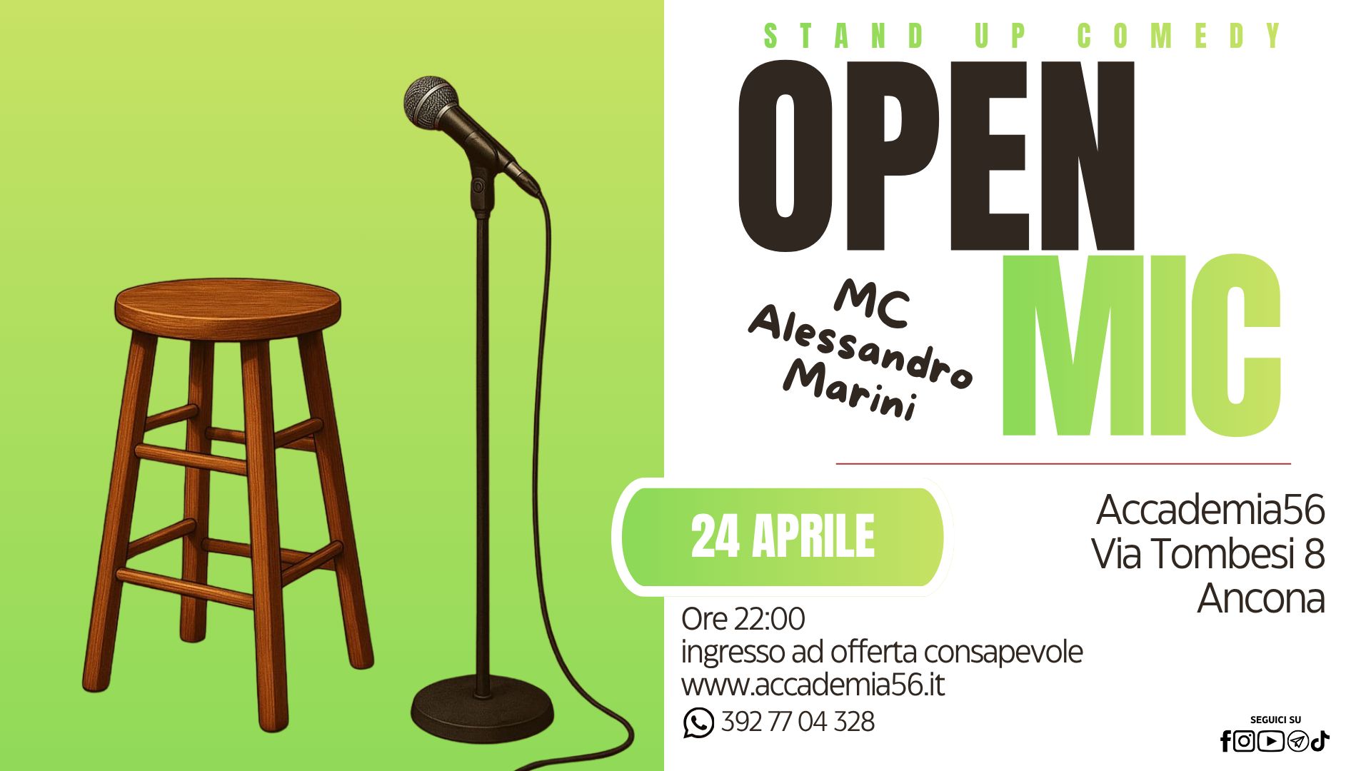 Open Mic: Stand Up Comedy