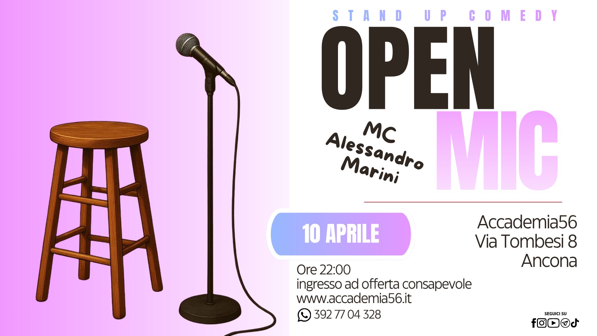 Open Mic: Stand Up Comedy