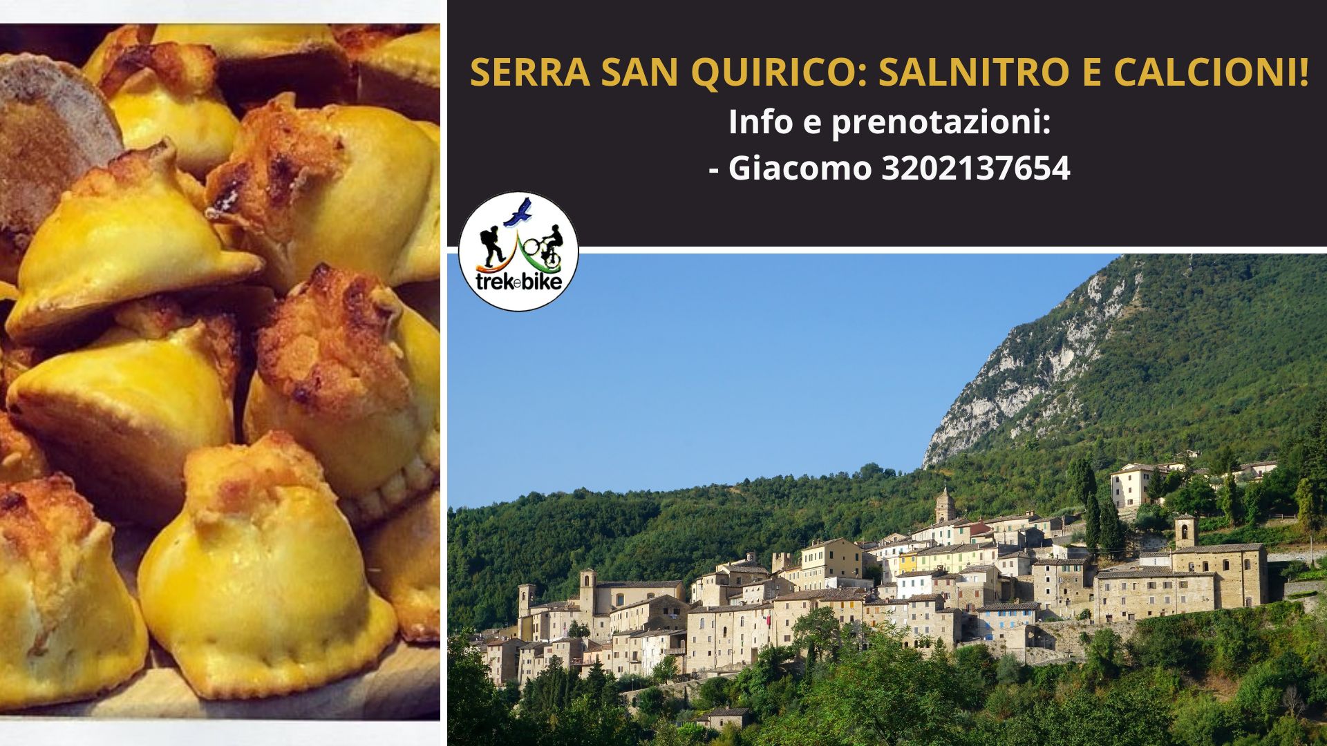 Salnitro e Calcioni: storia, natura e cibo a Serra San Quirico!