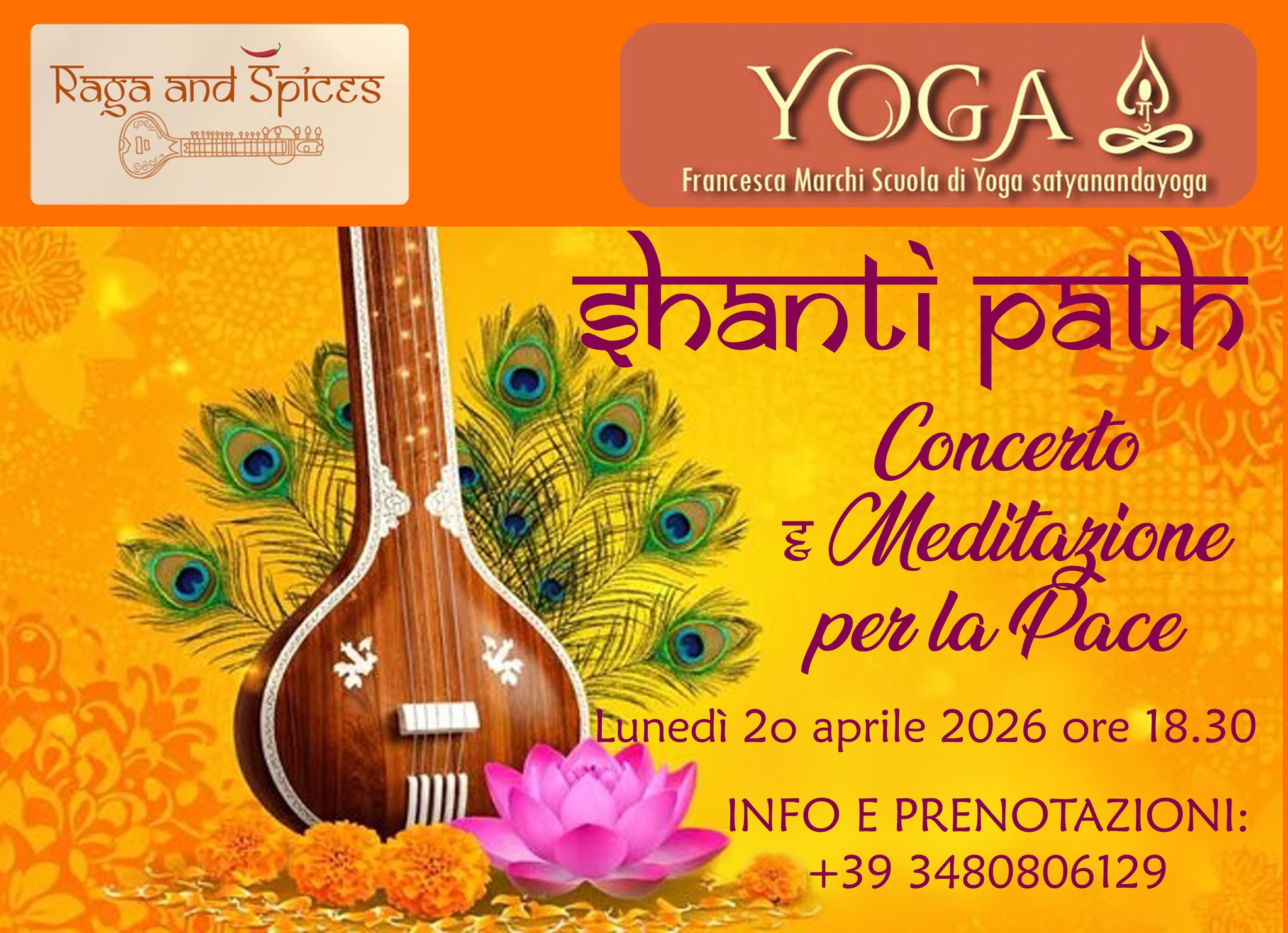 "SHANTI PATH" Concerto e Meditazione per la Pace