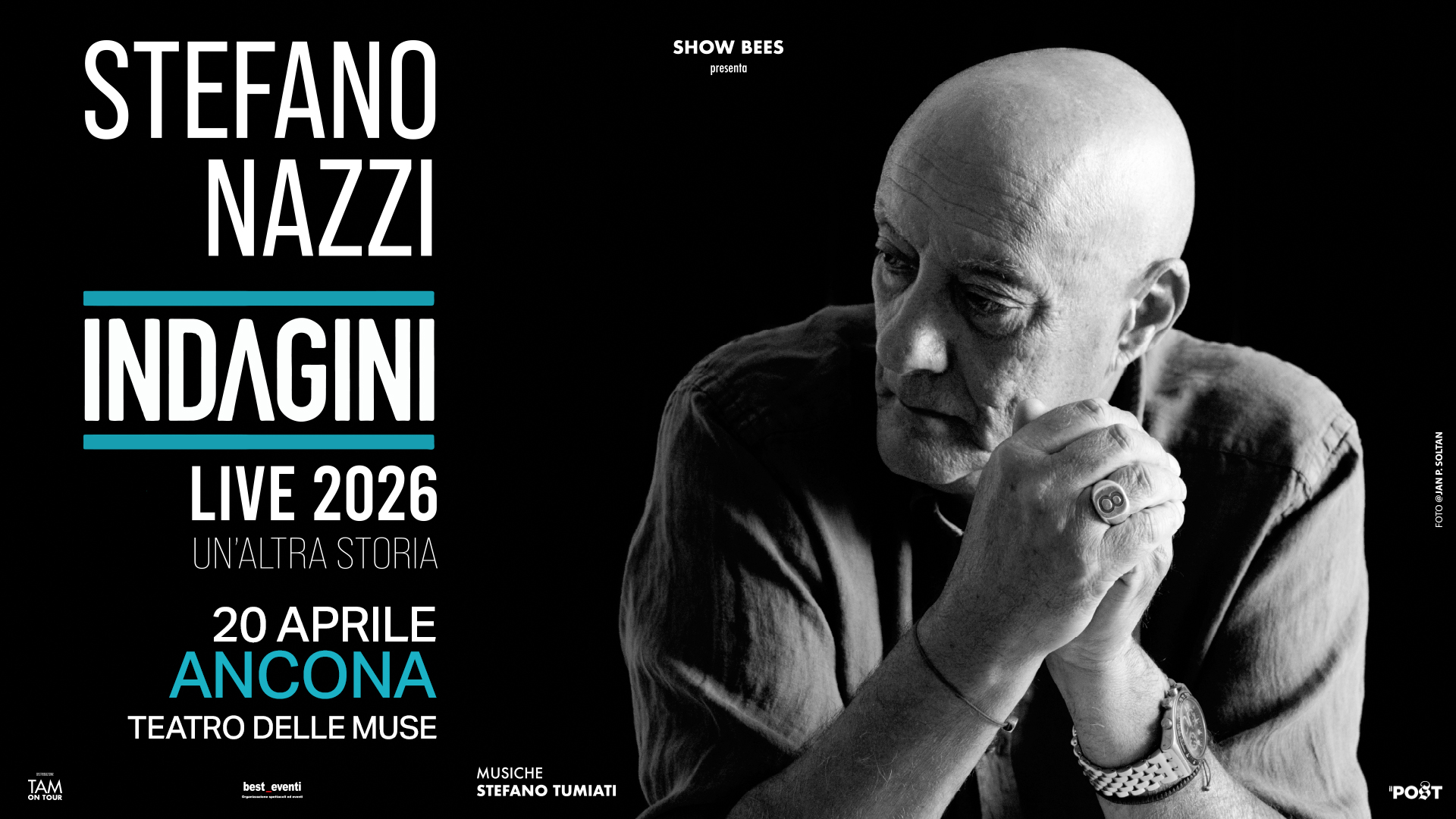 Stefano Nazzi - 20.04.26 - Ancona, Teatro delle Muse