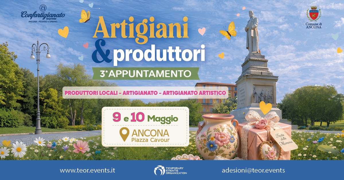 Artigiani e Produttori - Mercatino del centro Ancona