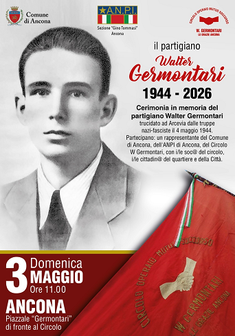 Cerimonia in memoria del partigiano Walter Germontari