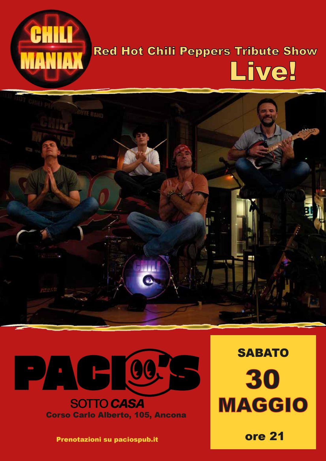 CHILI MANIAX live at Pacio's