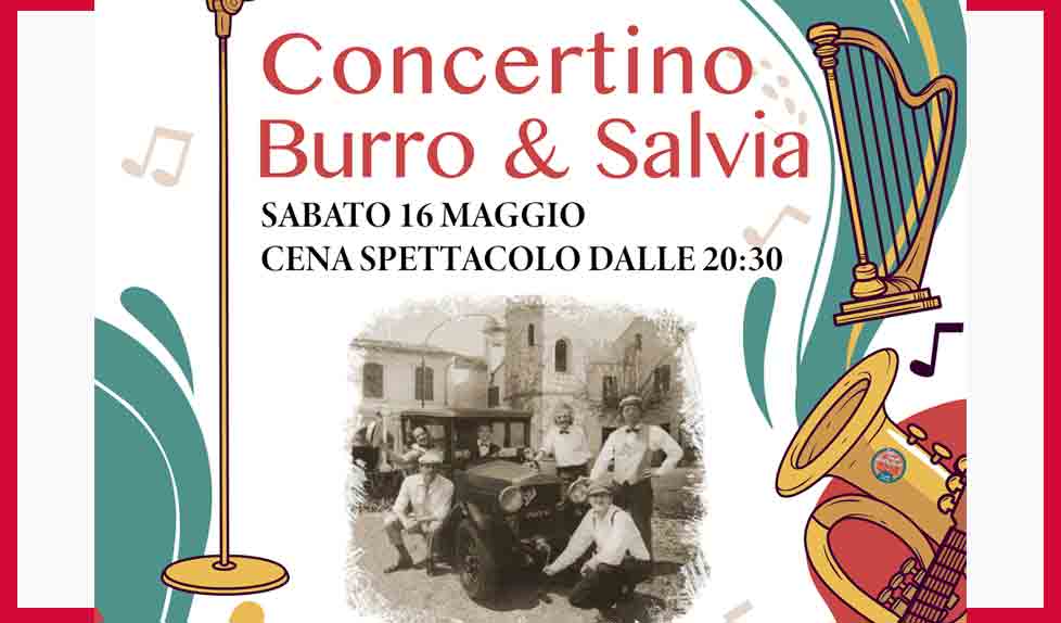 ✨Concertino Burro & Salvia @ Il Grillo