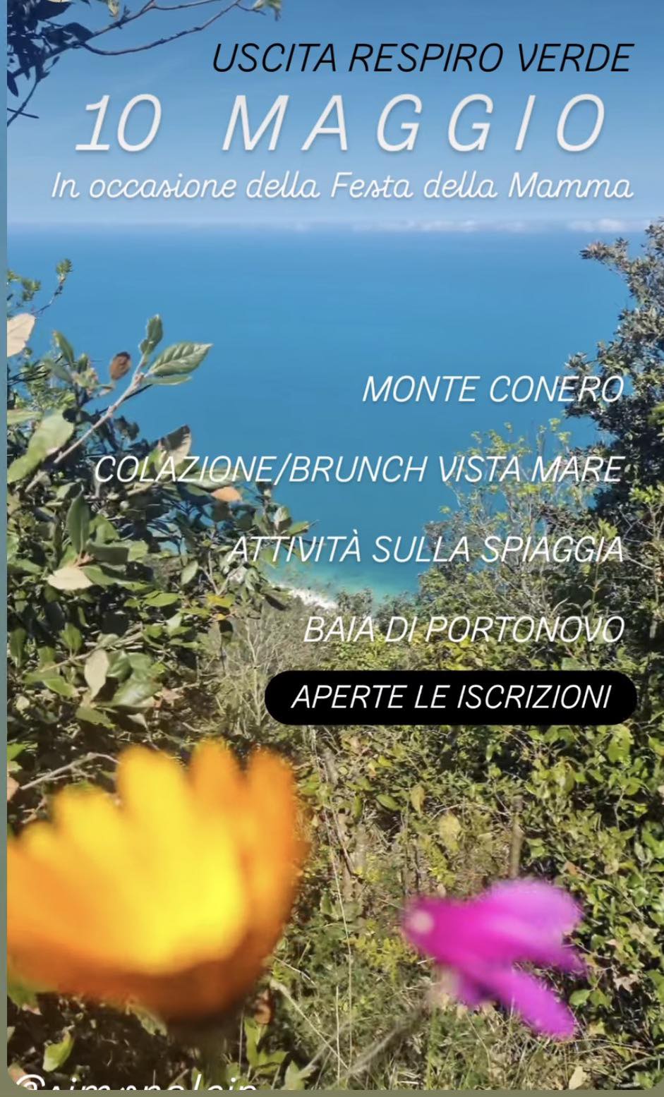 Festa della mamma al Conero
