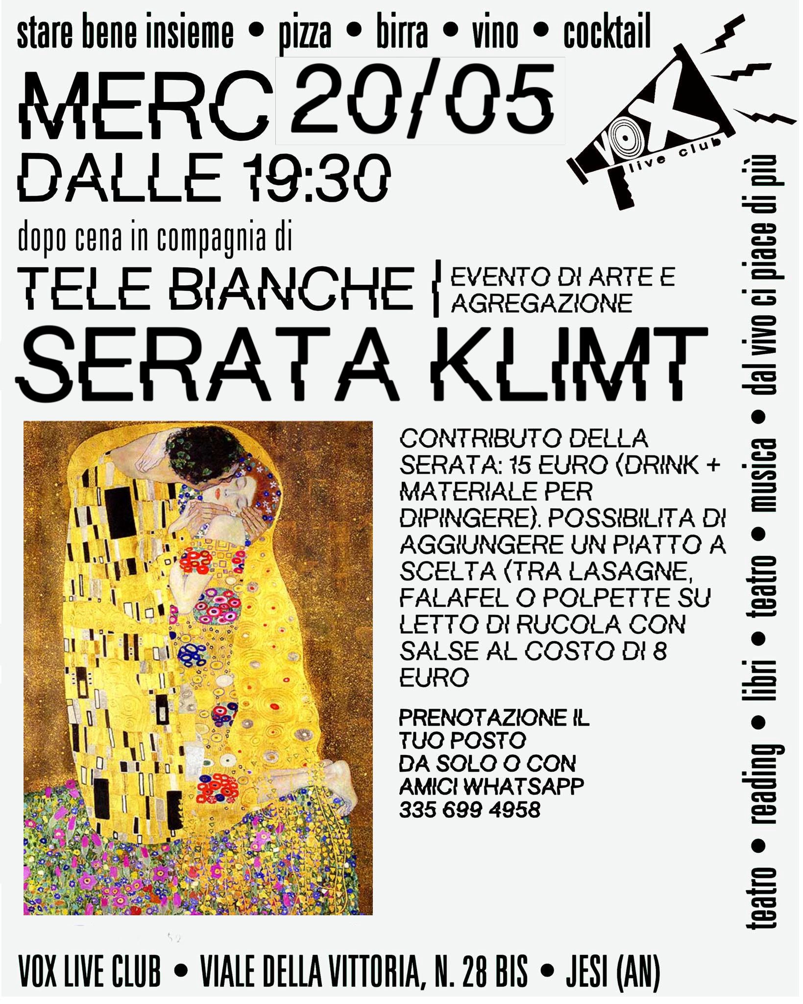 Klimt - serata di Arte Aggregazione