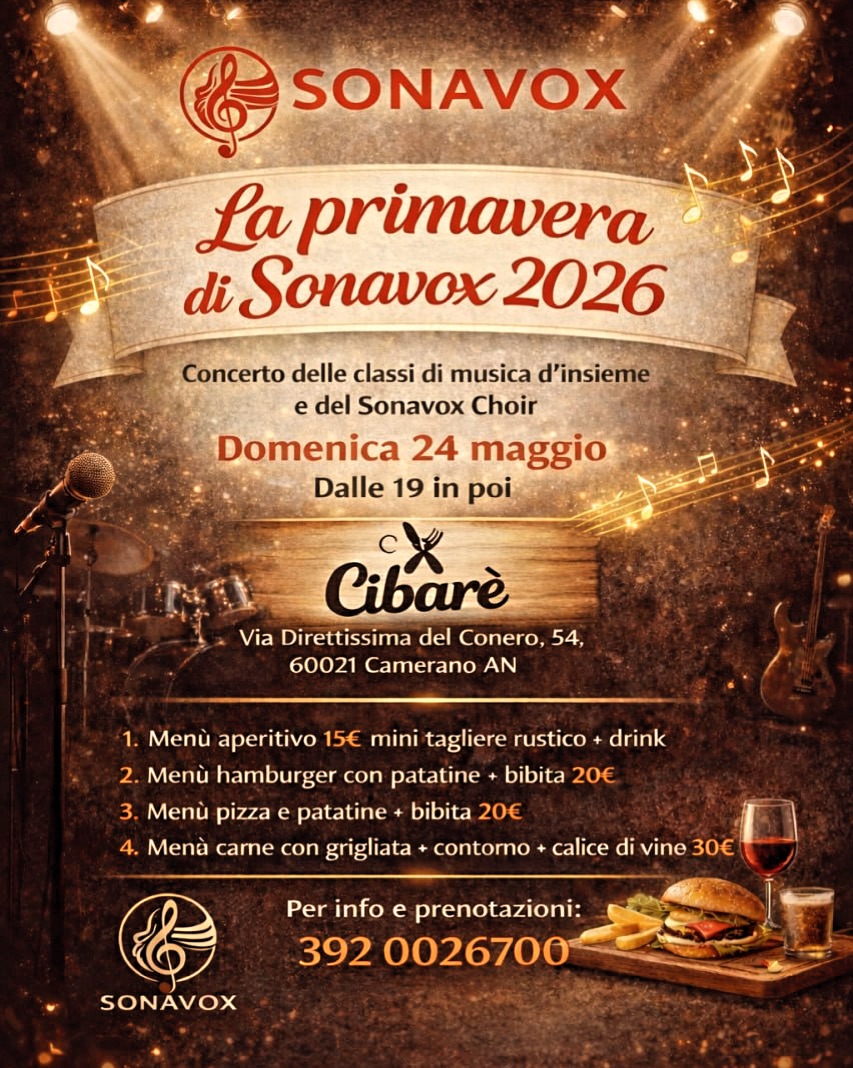 La primavera di Sonavox 2026