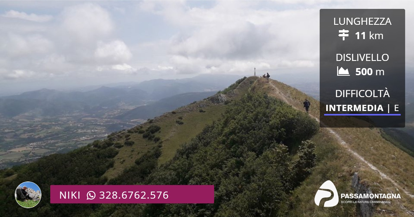 Le creste e le fioriture del Monte Strega