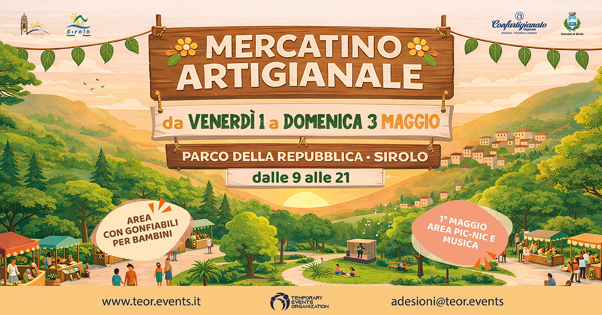 Mercatino artigianale - Sirolo - Parco della Repubblica