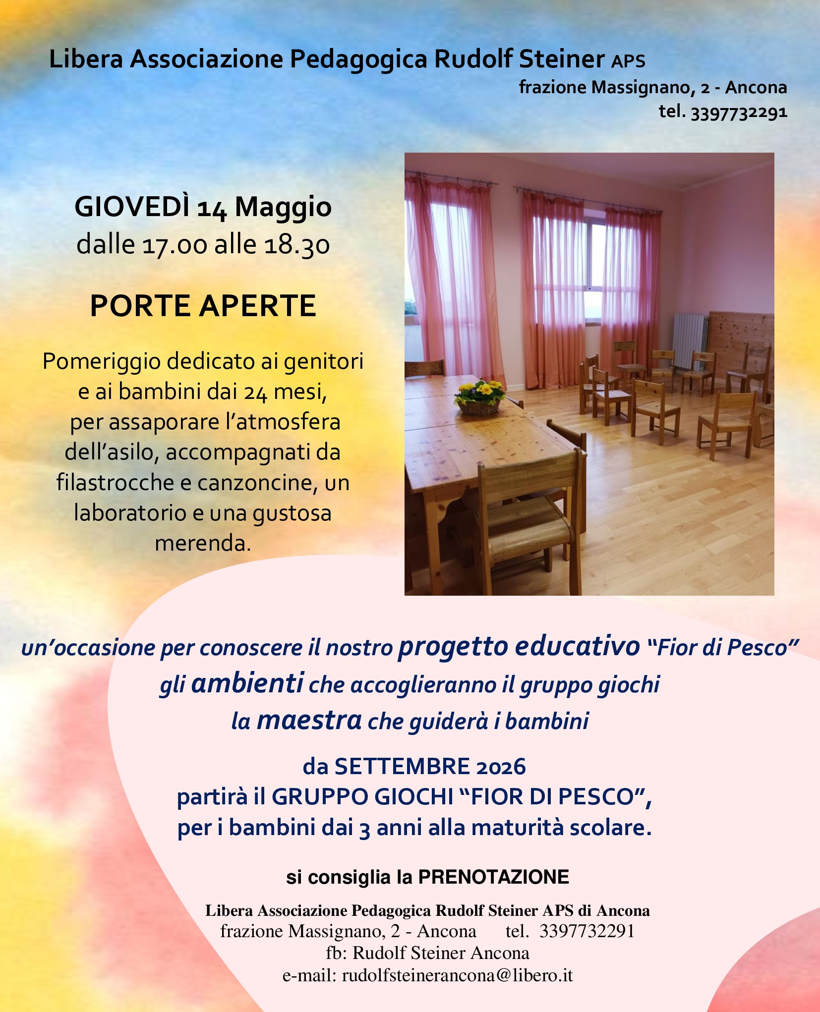 porte aperte per gruppo giochi