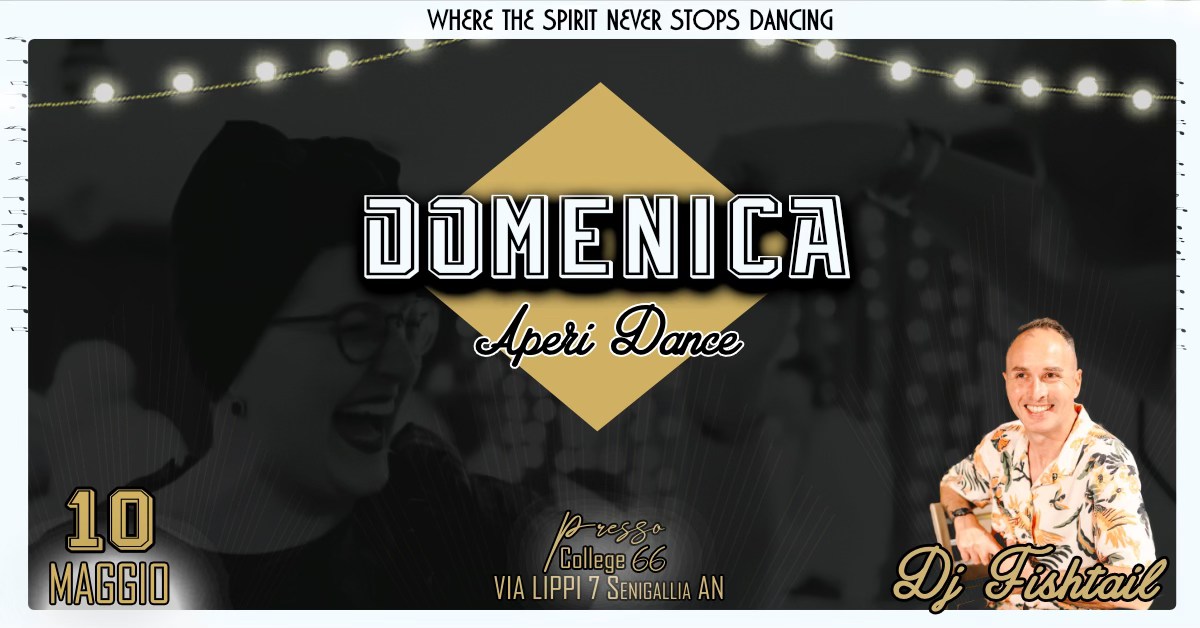 Swing & Rock'n'Roll |  DJ FISHTAIL | APERI DANCE 🍕