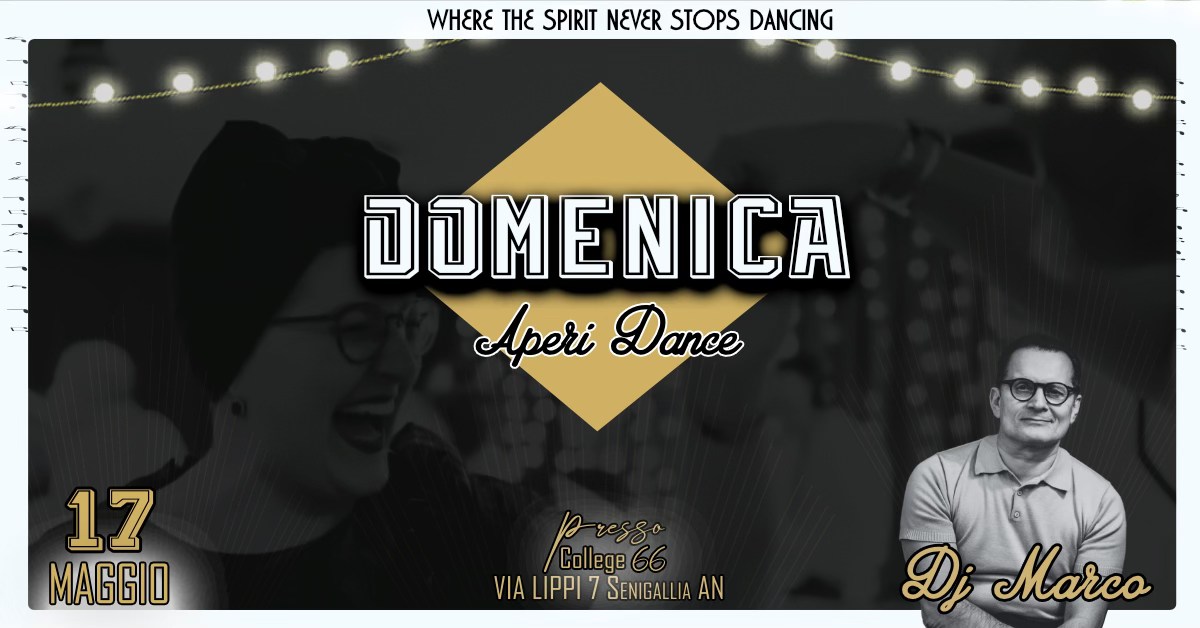 Swing & Rock'n'Roll |  MARCO DJ | APERI DANCE 🍕