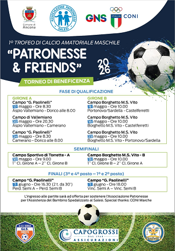 Torneo di Calcio di beneficenza "Patronesse & Friends"