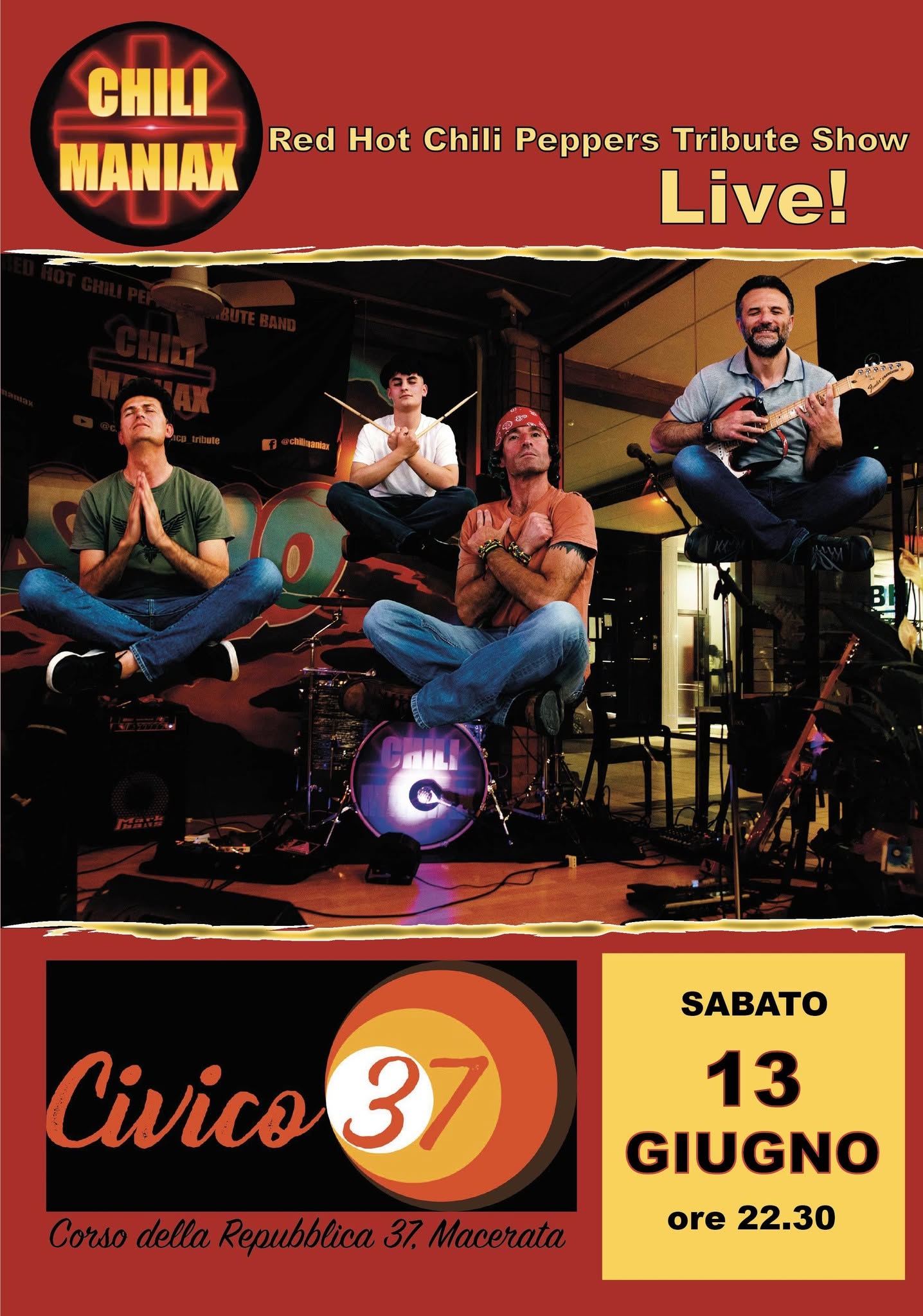 CHILI MANIAX live at Civico 37