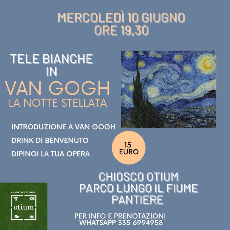 Dipingi il cielo di Van Gogh - Aperitivo & Arte