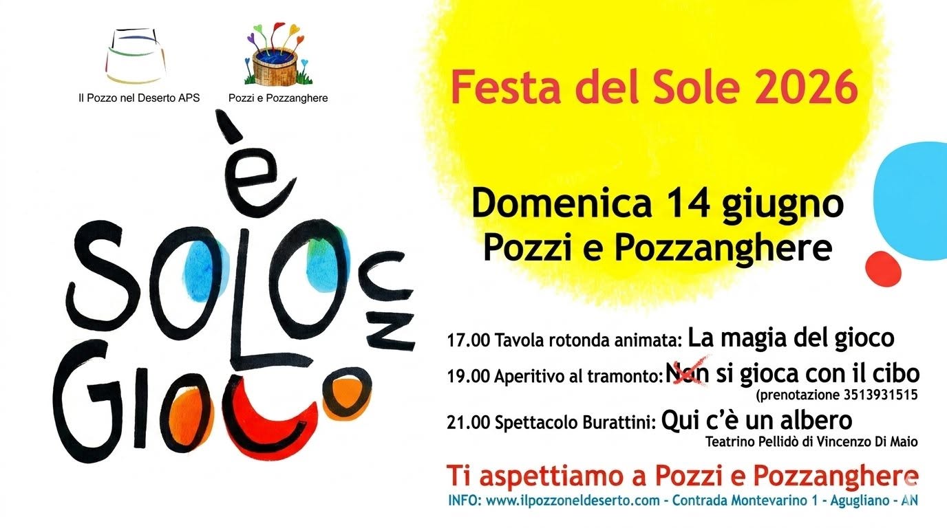 FESTA DEL SOLE - E' SOLO UN GIOCO