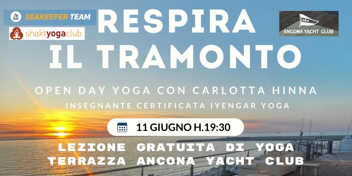 Respira il tramonto - YOGA & APERITIVO a Marina Dorica | Evento gratuito