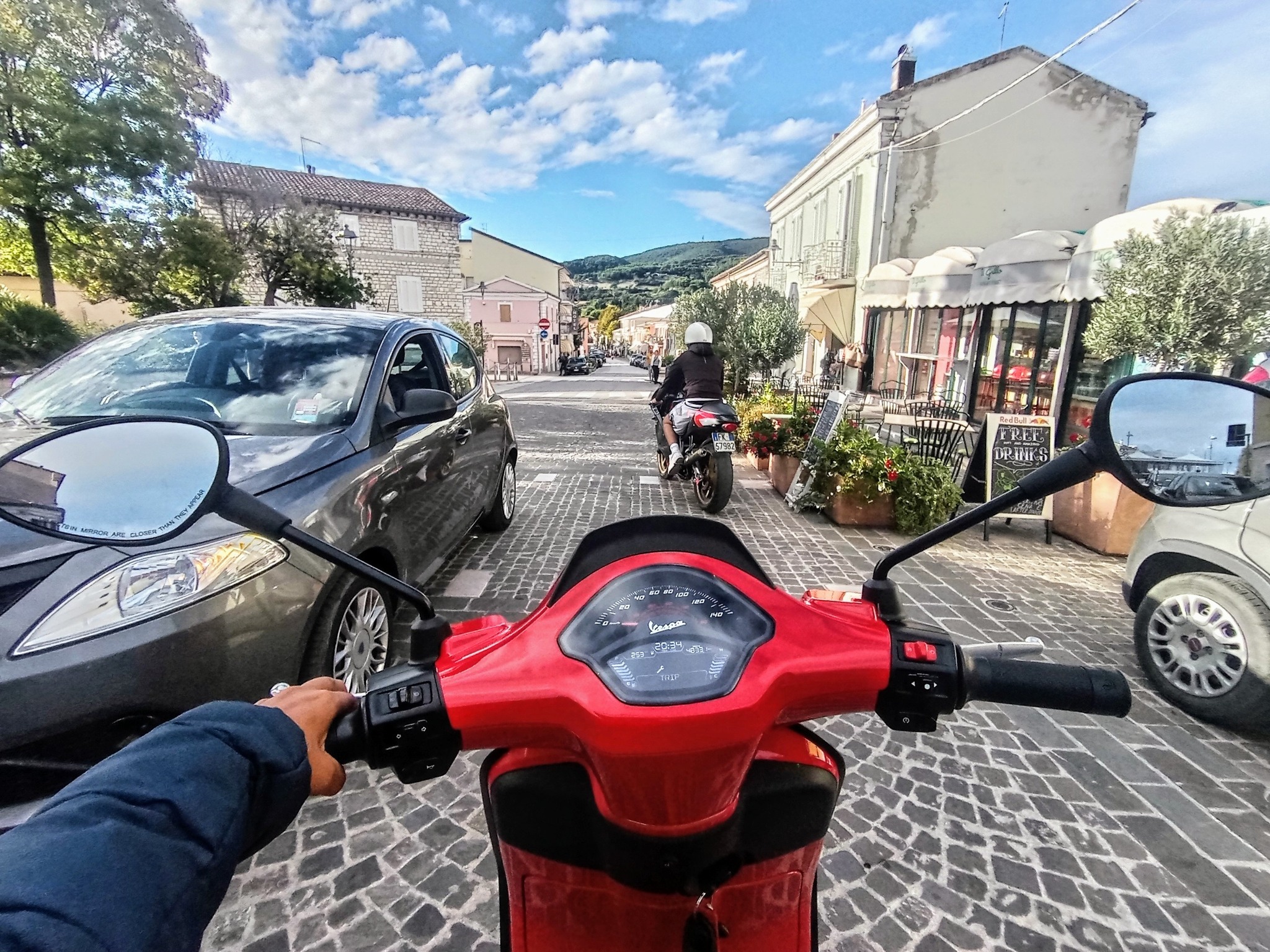 Traversata del Conero - Riviera del Conero - in Vespa