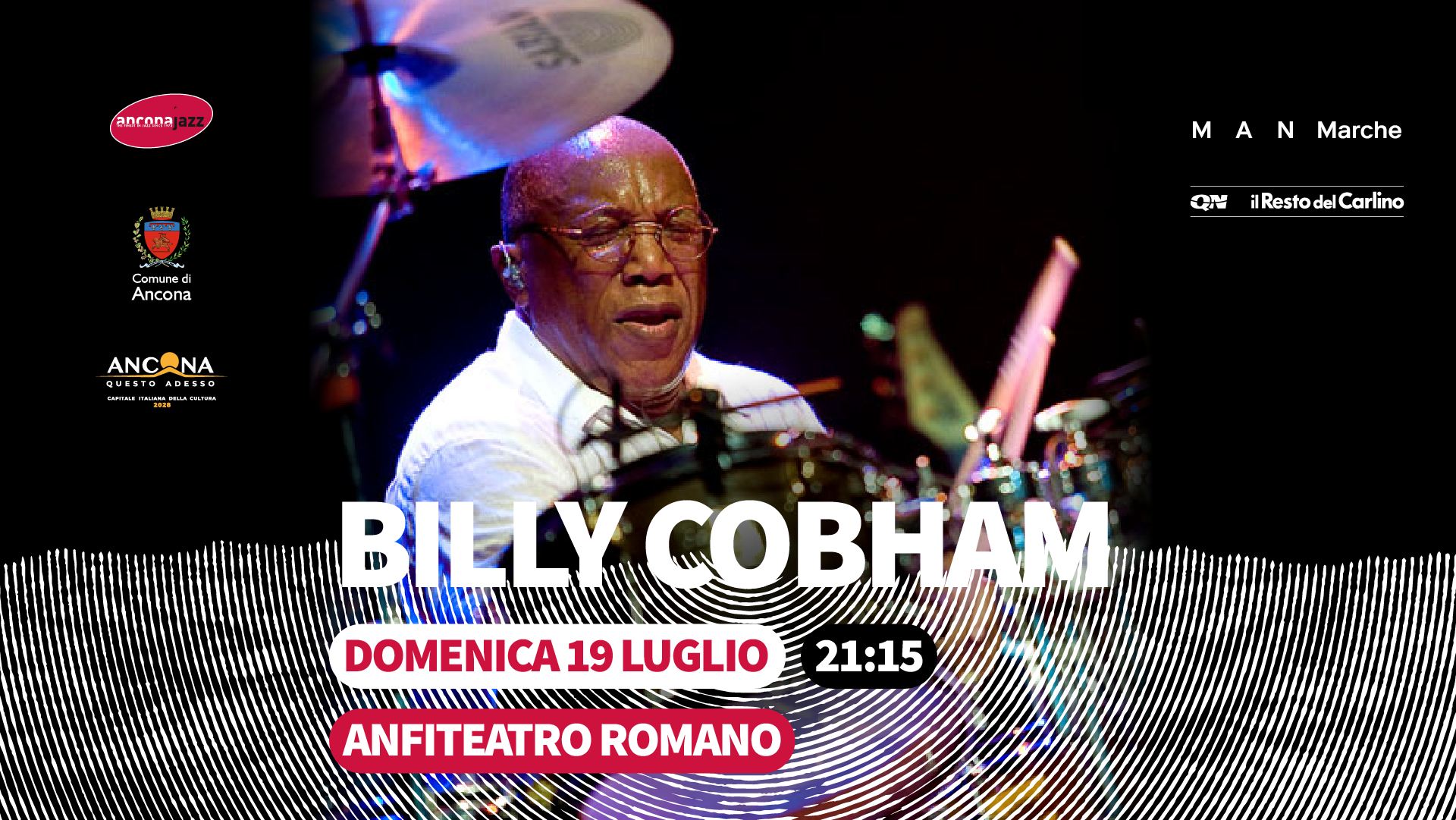BILLY COBHAM | 𝗔𝗝𝗦𝗙𝟮𝟲 | Anfiteatro Romano